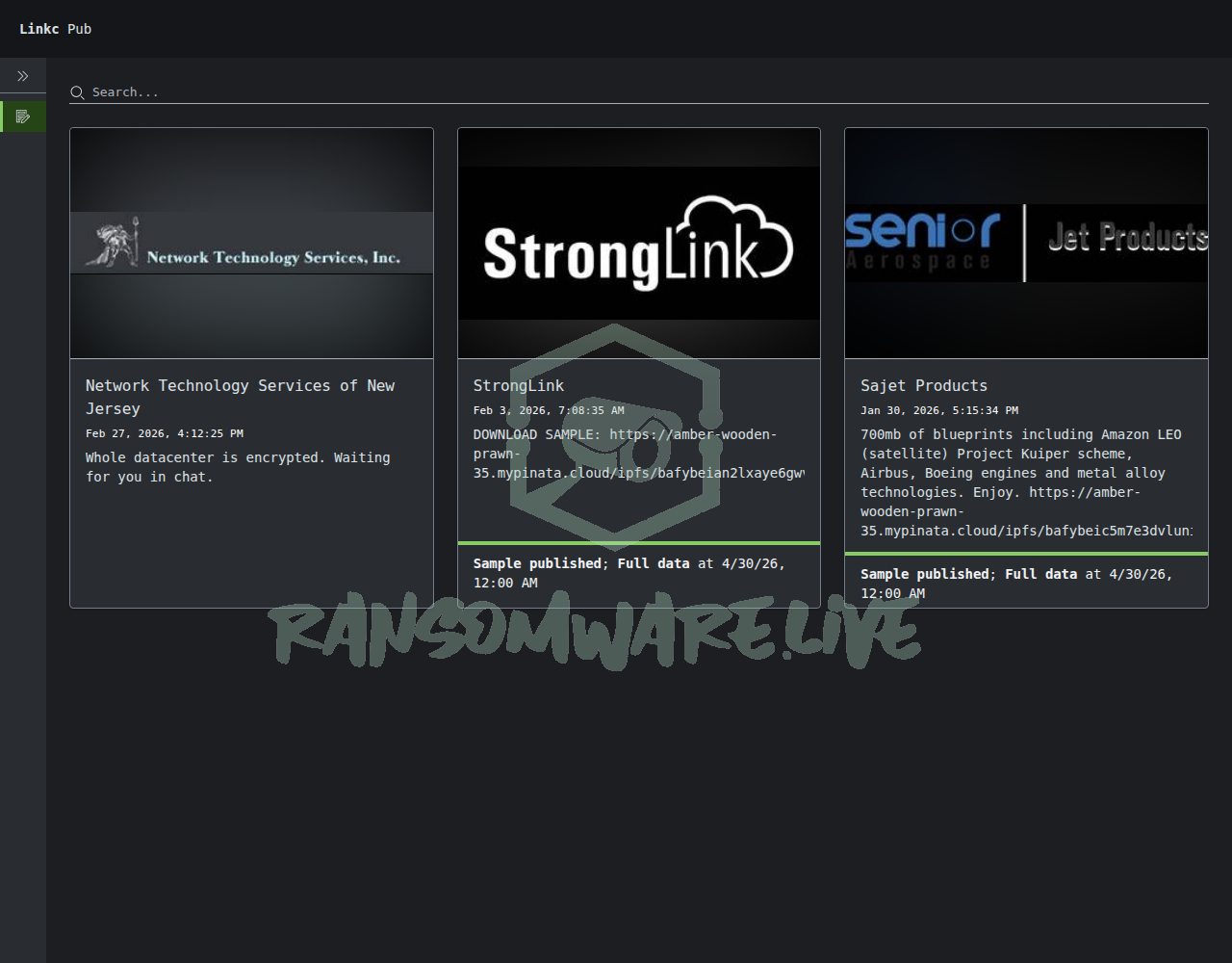 Ransomware.live: linkc