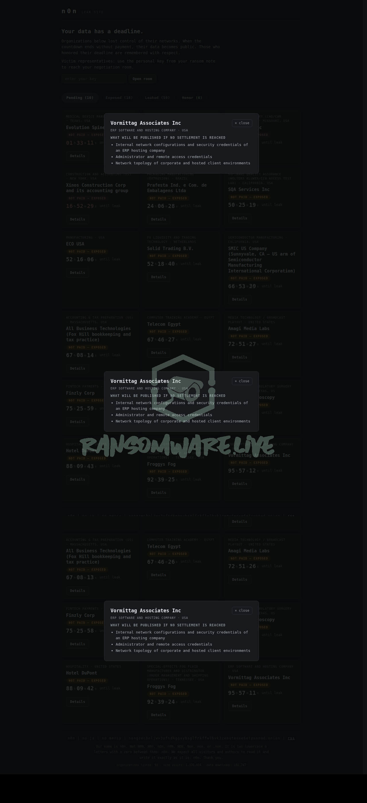 Leak Screenshot