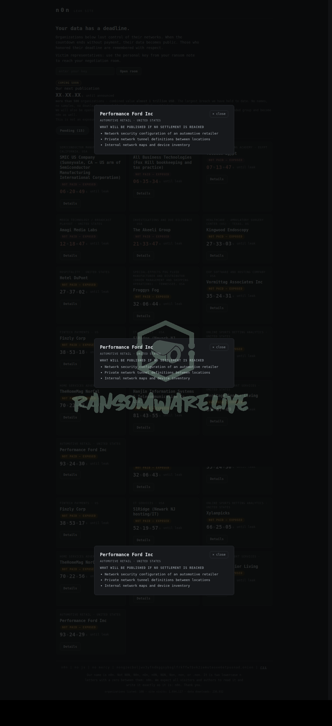 Leak Screenshot