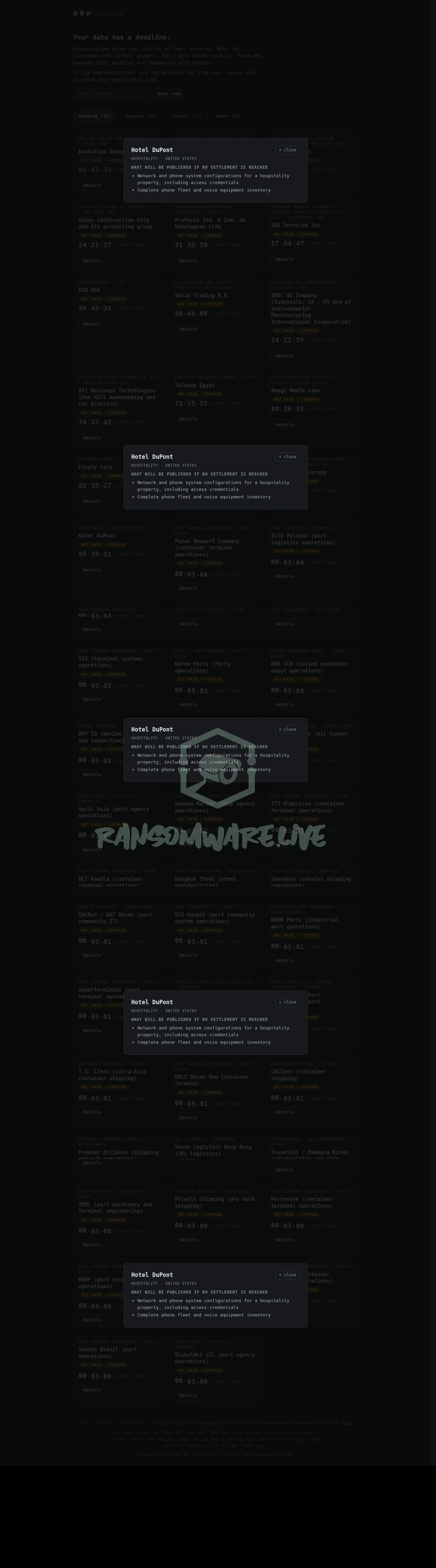Leak Screenshot