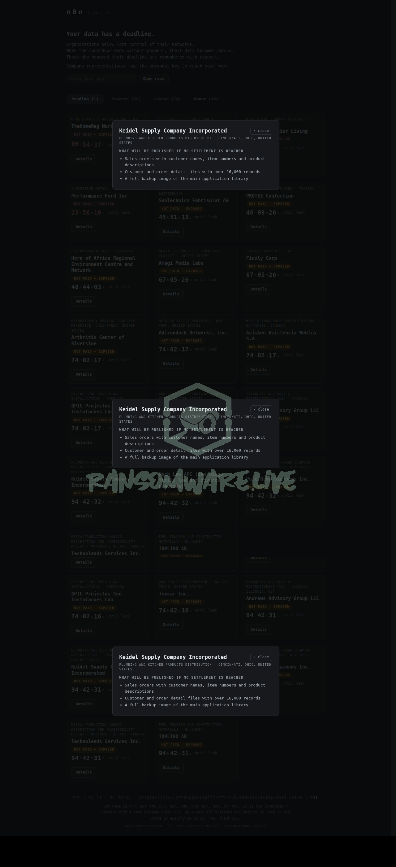 Leak Screenshot