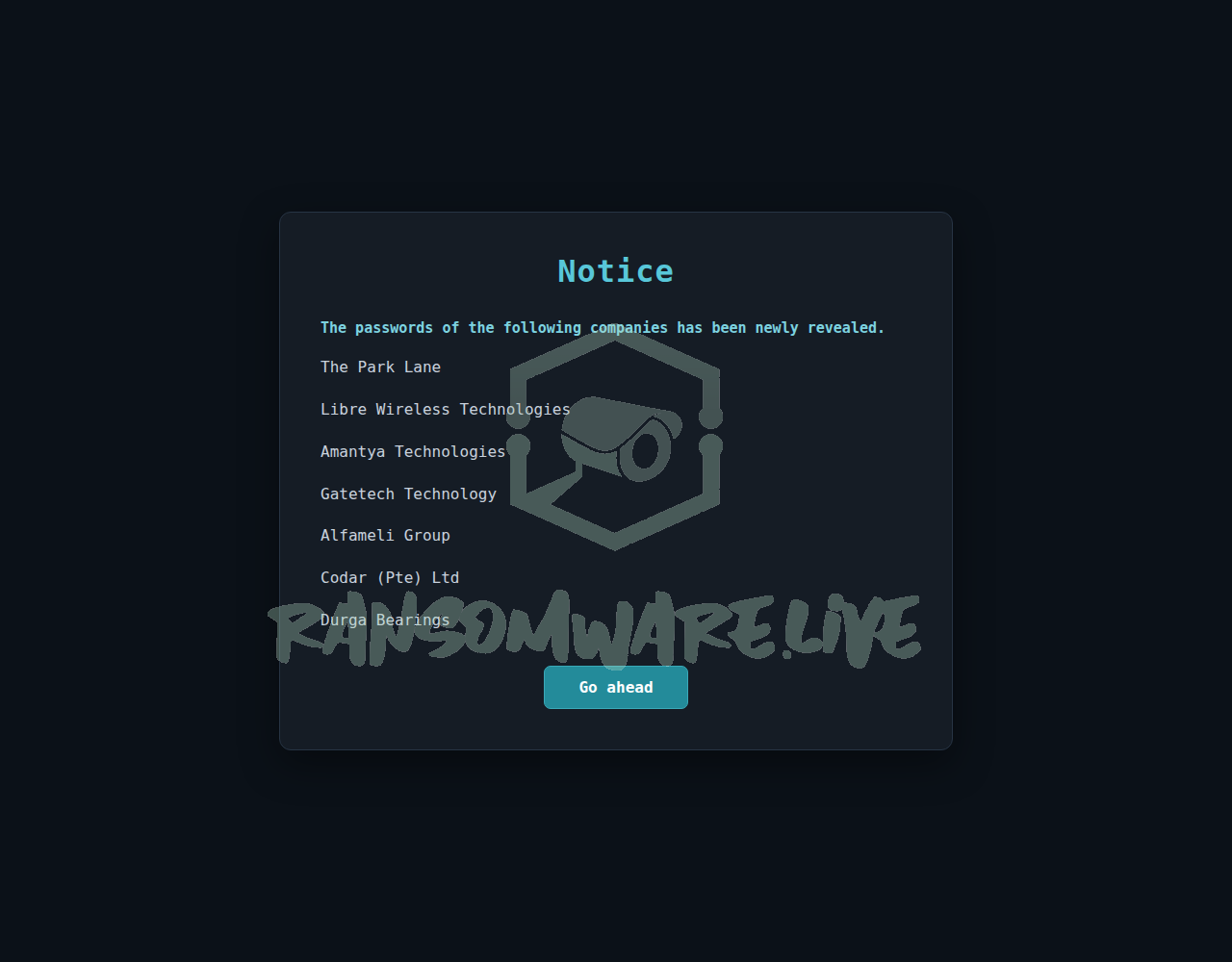 Leak Screenshot