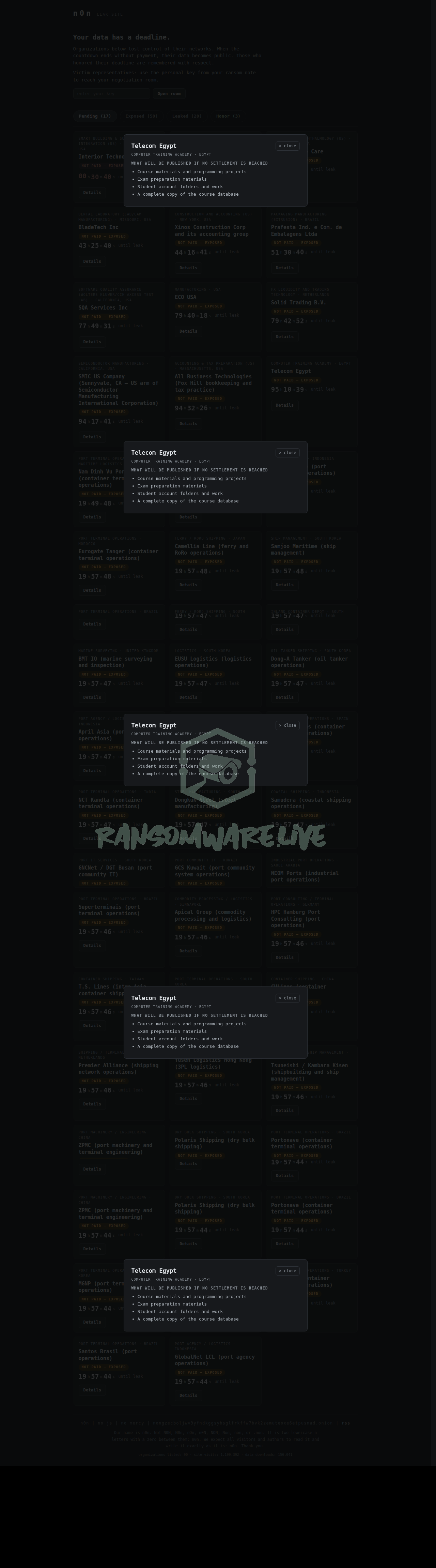 Leak Screenshot