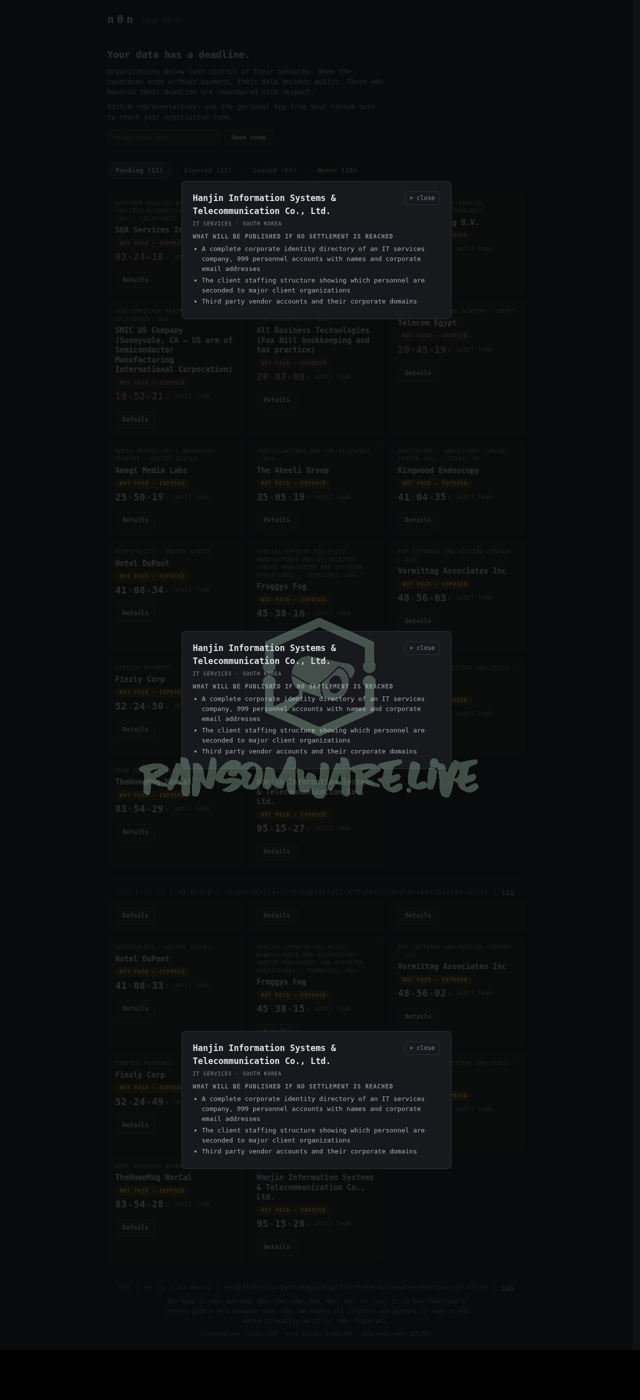 Leak Screenshot